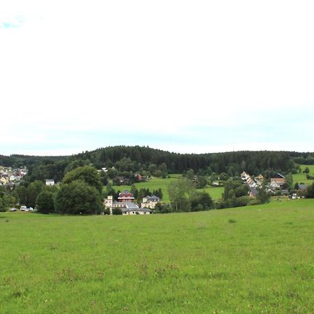 Ferienwohnung Greifenbach, Gartennutzung, Haustiere Willkommen Geyer Eksteriør billede