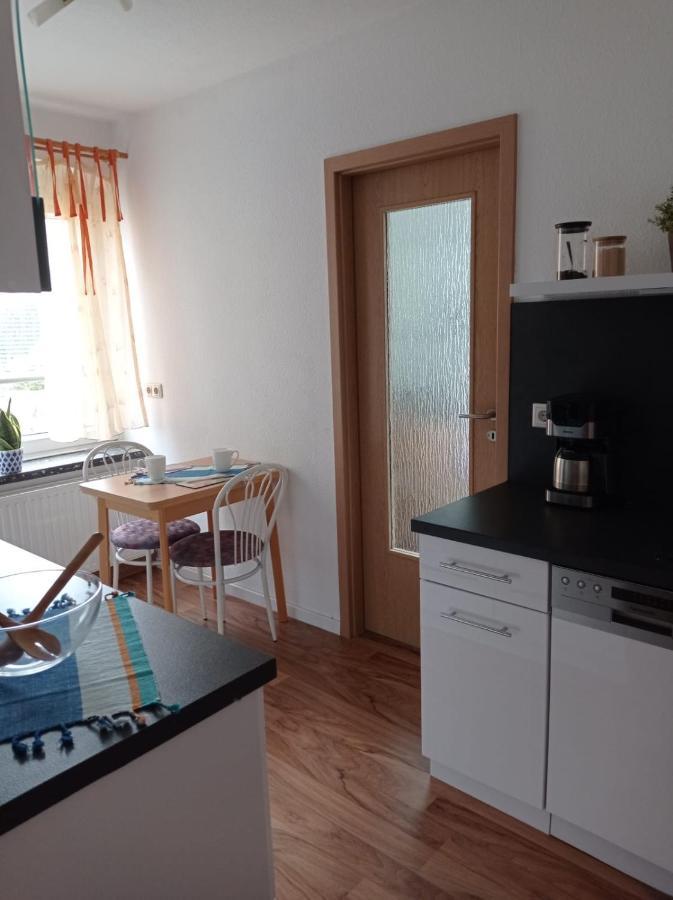 Ferienwohnung Greifenbach, Gartennutzung, Haustiere Willkommen Geyer Eksteriør billede
