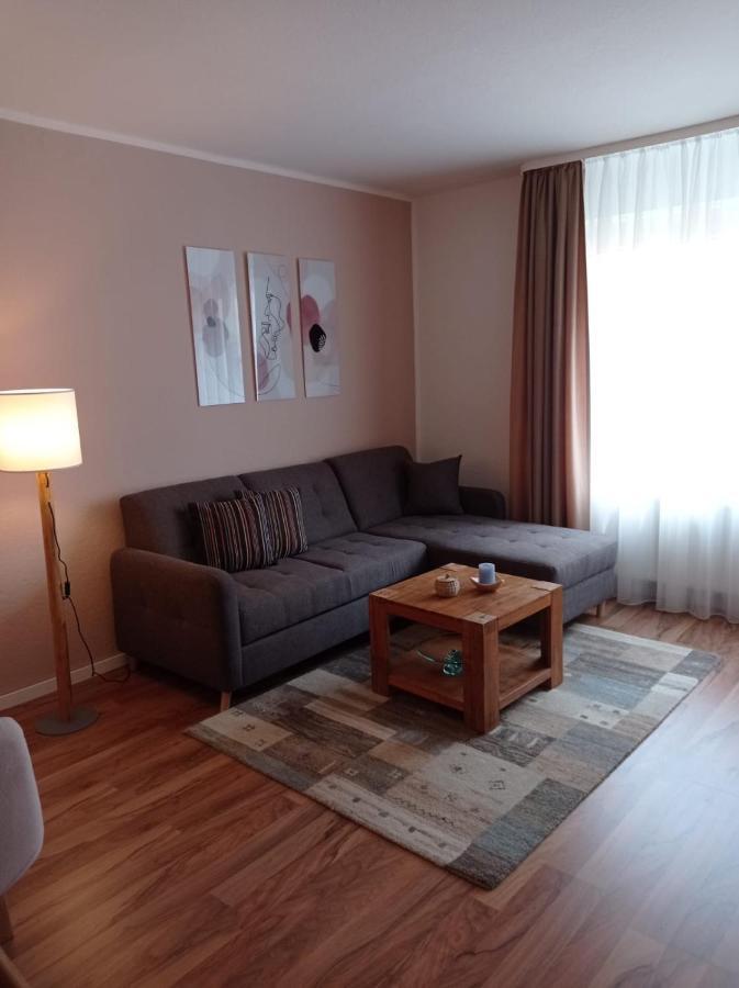 Ferienwohnung Greifenbach, Gartennutzung, Haustiere Willkommen Geyer Eksteriør billede