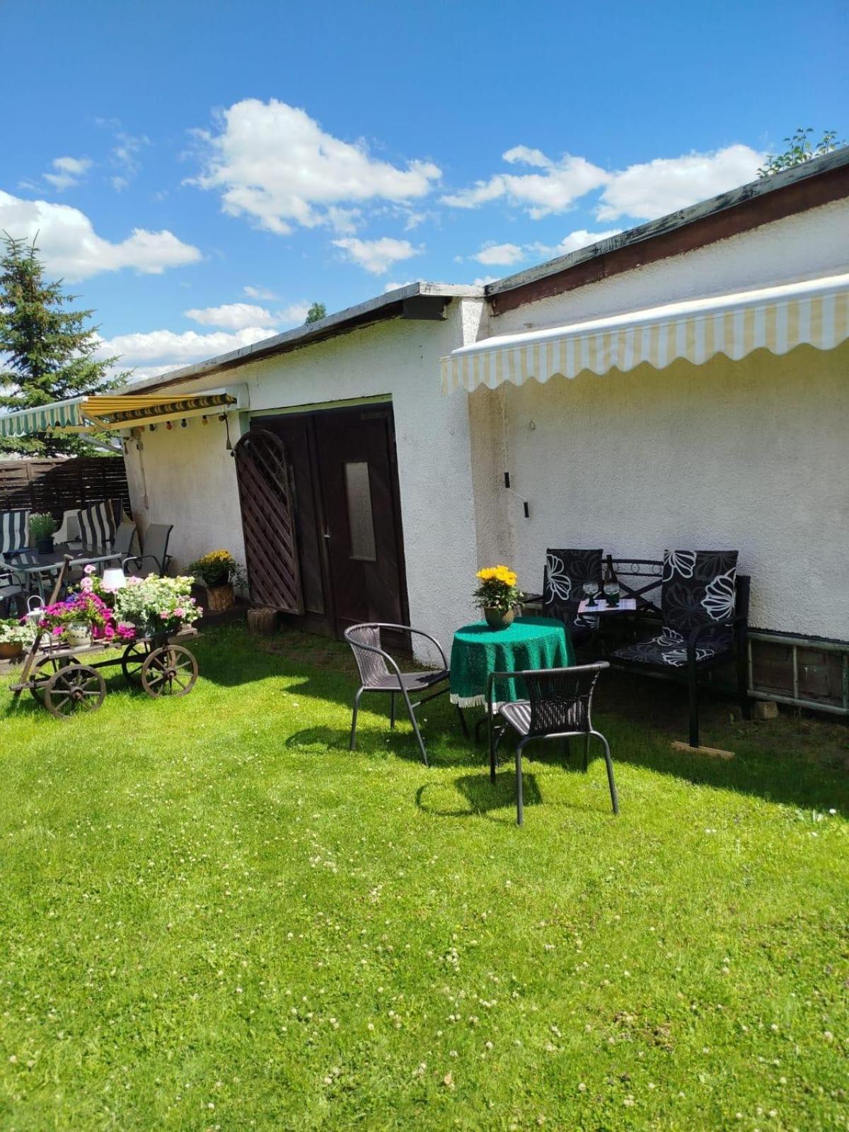 Ferienwohnung Greifenbach, Gartennutzung, Haustiere Willkommen Geyer Eksteriør billede